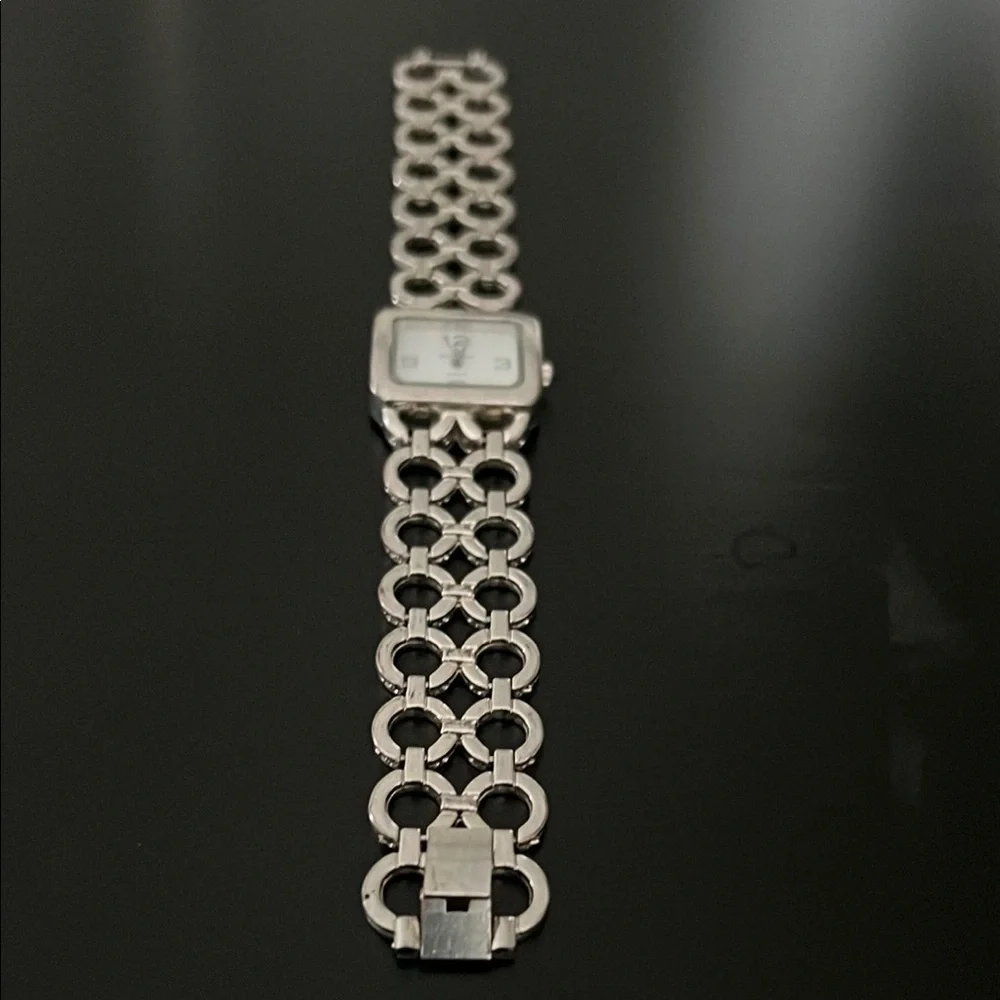 Bell & Ross “Tank”Silver Chain Link Watch - Picture 3 of 11